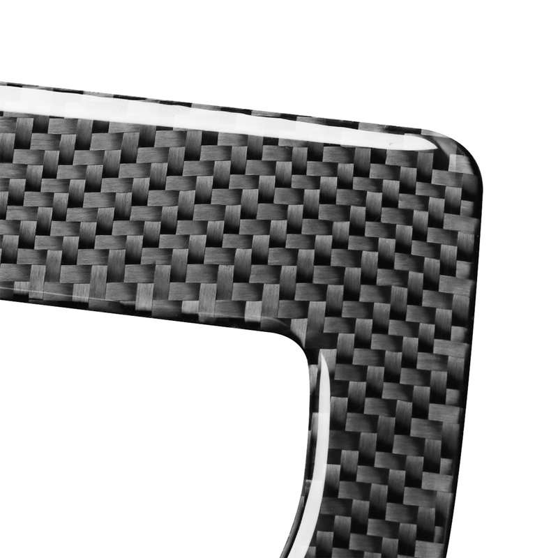 Car Carbon Fiber Throttle Brake Adjust Decorative Sticker for Ford F150 2017-2020, Left and Right Dr