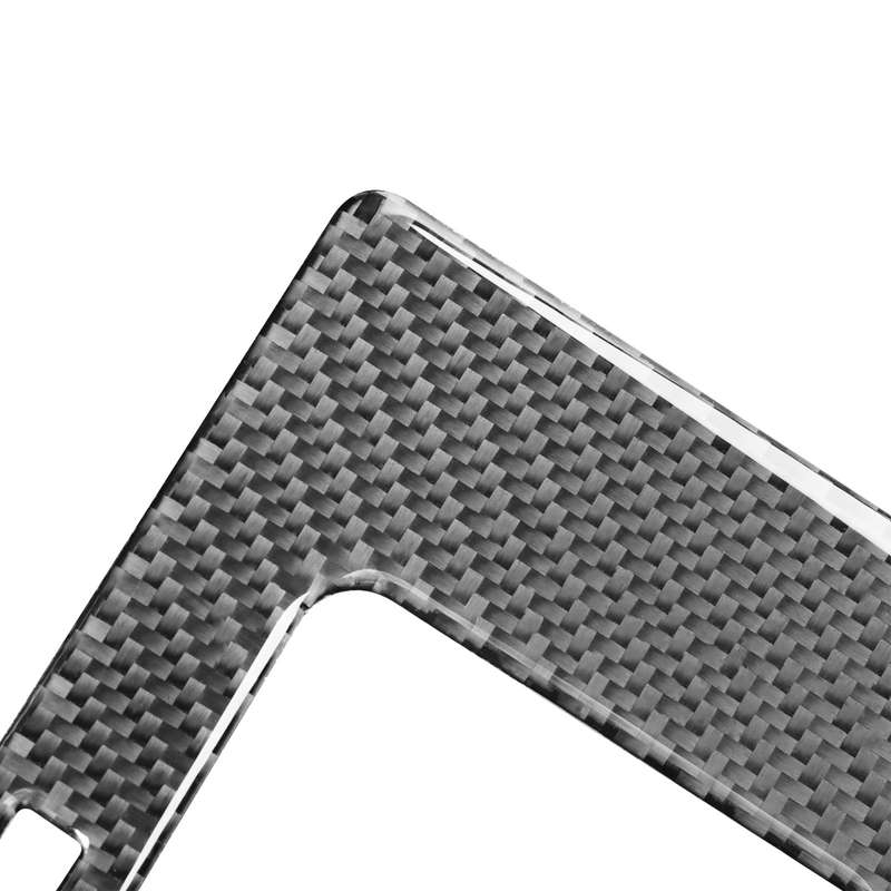 Car Carbon Fiber Gear Panel B Decorative Sticker for Ford F150 2017-2020, Right Drive