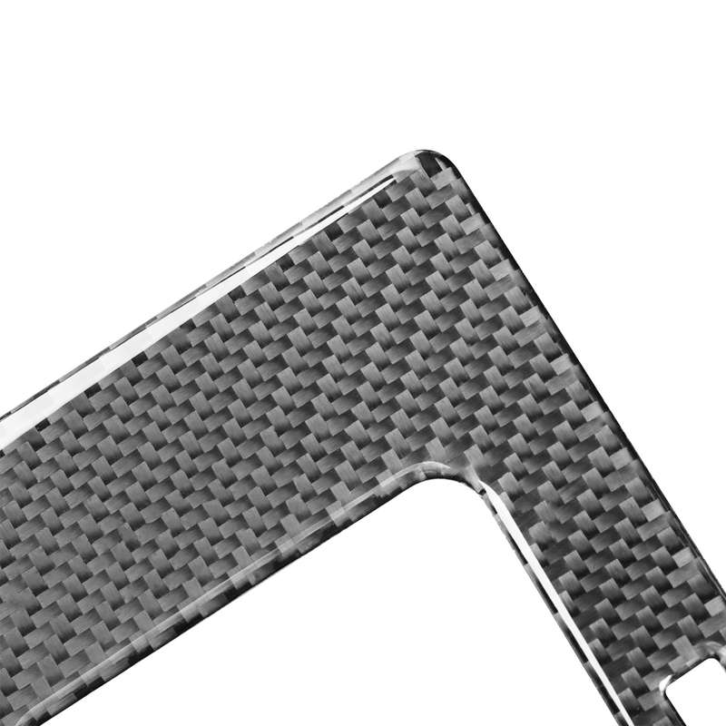 Car Carbon Fiber Gear Panel B Decorative Sticker for Ford F150 2017-2020, Left Drive