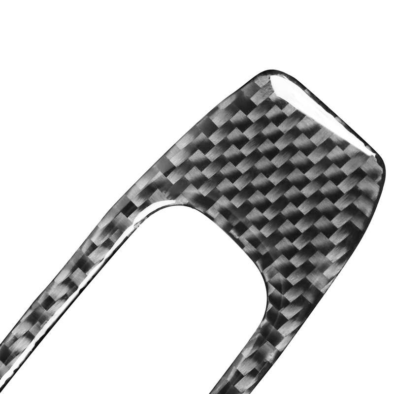 Car Carbon Fiber Skylight Handle Decorative Sticker for Mitsubishi Lancer EVO (DE/ES) 2008-2015, Lef