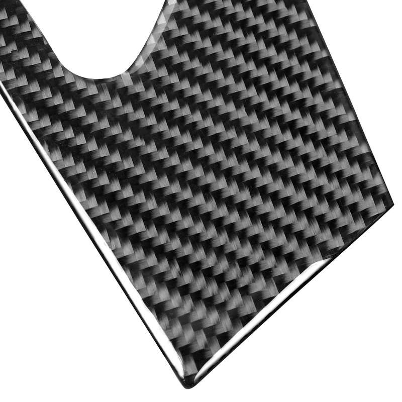 4 PCS Car Carbon Fiber Left and Right Air Outlet Decorative Sticker for Mitsubishi Lancer EVO 2008-2