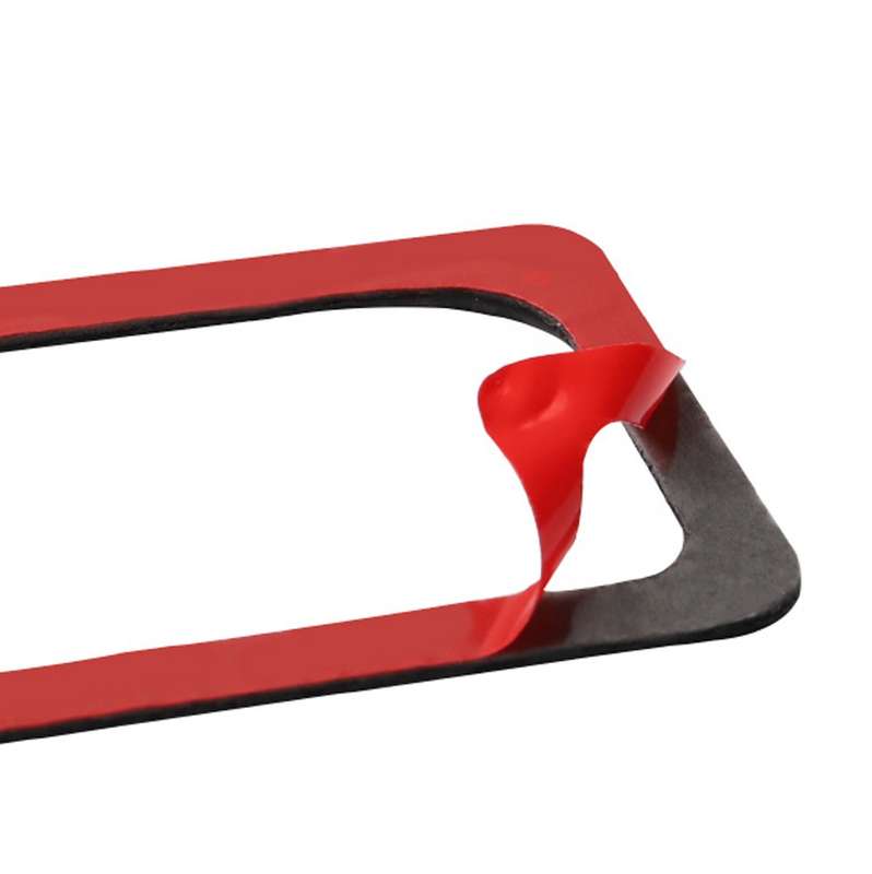 2 PCS Car Carbon Fiber Left and Right Door Lock Decorative Sticker for Nissan GTR R35 2008-2020, Lef