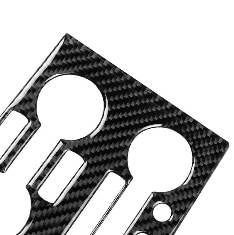 Car Carbon Fiber Instrument Control Panel Decorative Sticker for Nissan GTR R35 2008-2016, Left Driv
