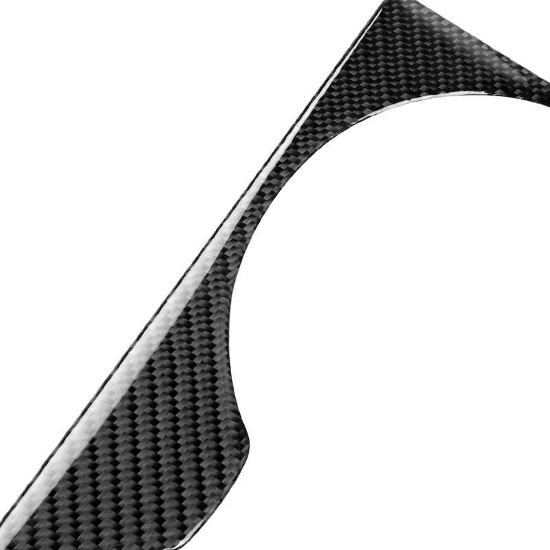 Car Carbon Fiber Rear Seat Speaker Decorative Sticker for Nissan GTR R35 2008-2016, Left and Right D