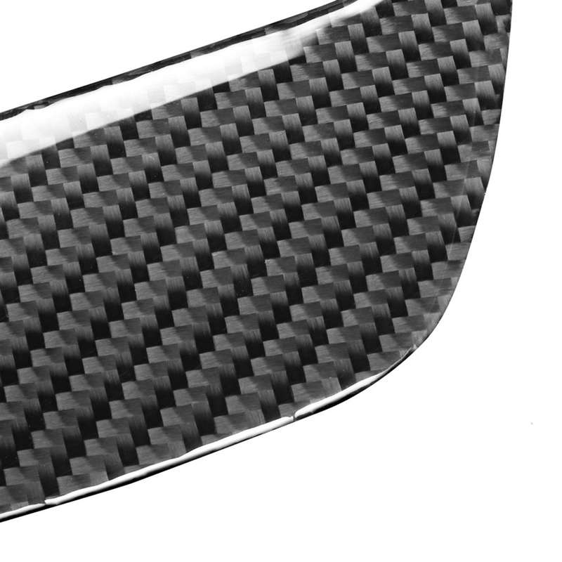 3 PCS Car Carbon Fiber Dashboard Steering Wheel Buttons Decorative Sticker for Nissan GTR R35 2008-2