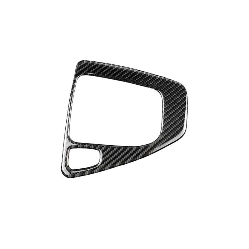 Carbon Fiber Car Left Driving Gear Panel Decorative Sticker for BMW E90 / E92 2005-2012, Suitable fo