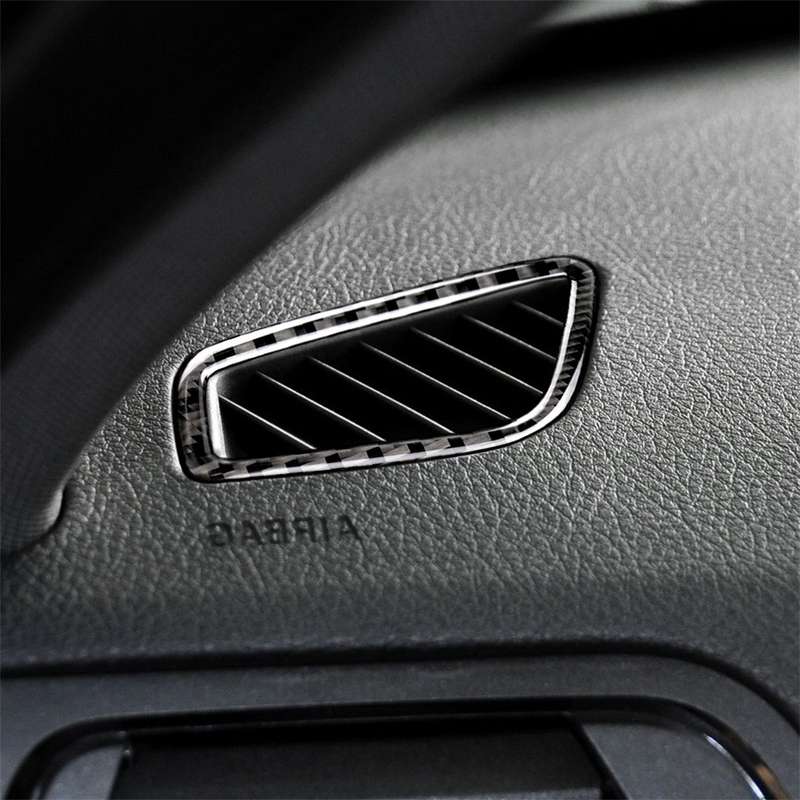 Carbon Fiber Car Instrument Air Outlet Decorative Sticker for BMW (F30) 2013-2018 / (F34) 2013-2017,
