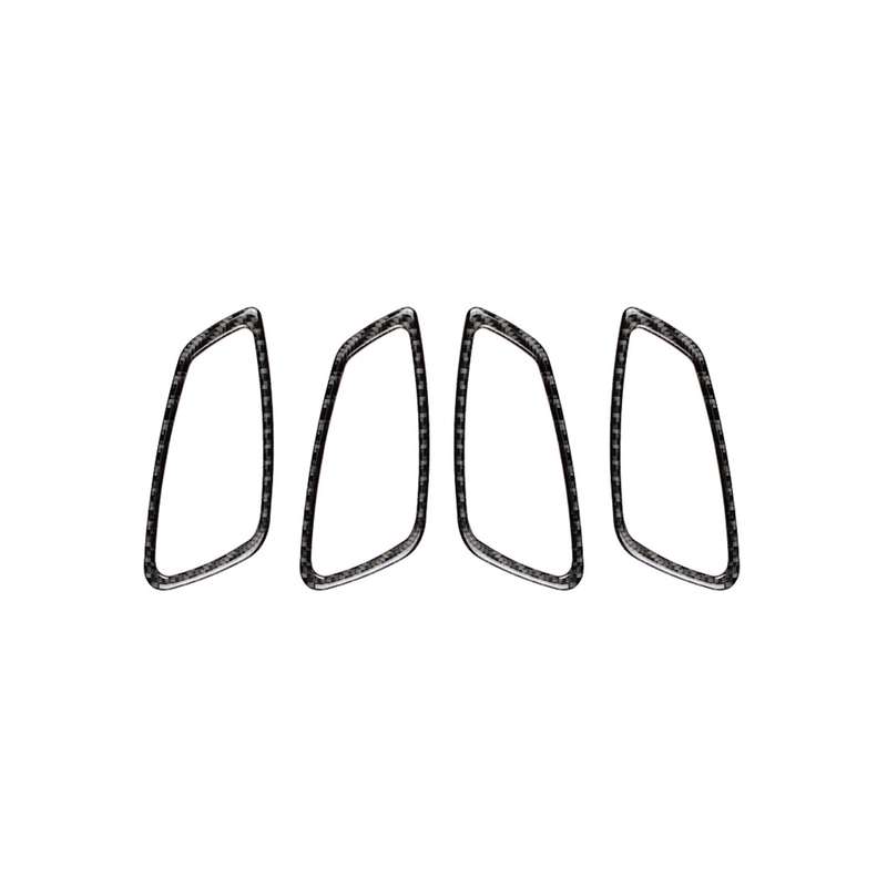 Carbon Fiber Car Door Handle Decorative Sticker for BMW E90 / 320i / 318i / 325i