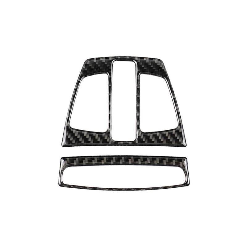 Carbon Fiber Car Reading Light Panel Decorative Sticker for BMW F20 2012-2017 / F30 / F34 / F32 2013
