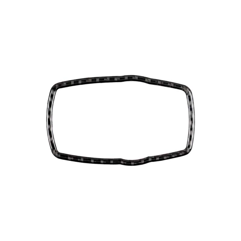 Carbon Fiber Car Multimedia Frame Decorative Sticker for BMW X3 / X4 / X5 / X6 / F07 / F10 / F15 / F