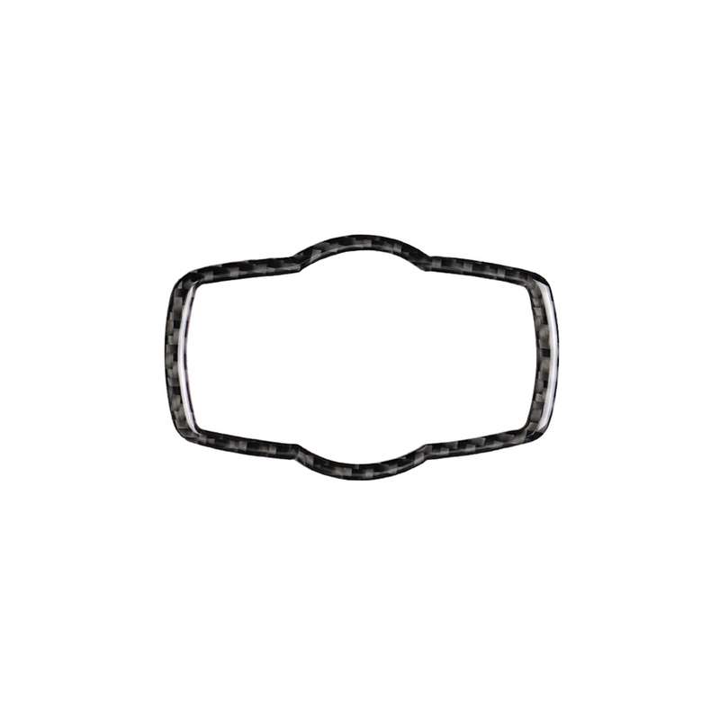Carbon Fiber Car Headlight Switch Decorative Sticker for BMW E90 / E92 / E93 2005-2012 / 320i / 325i
