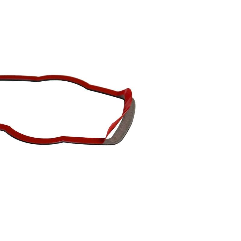 Yellow Red Color Carbon Fiber Car Headlight Switch Decorative Sticker for BMW E90 / E92 / E93 2005-2