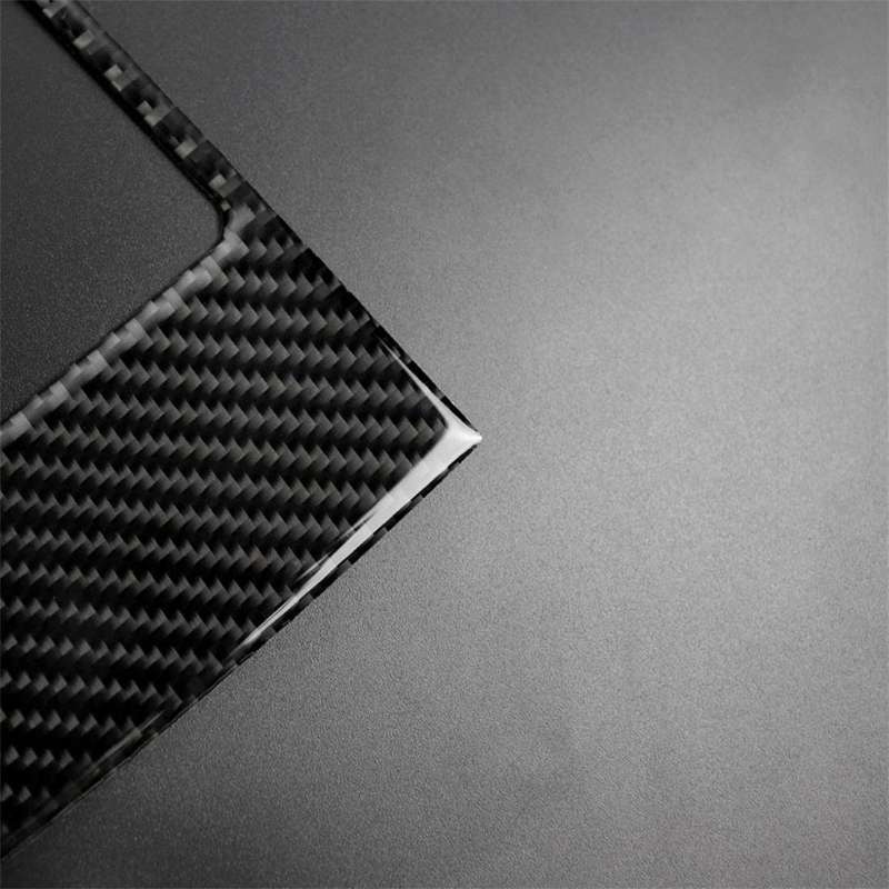 Carbon Fiber Car Rear Air Vent Combination Decorative Sticker with Hole for BMW E90 / E92 2005-2012