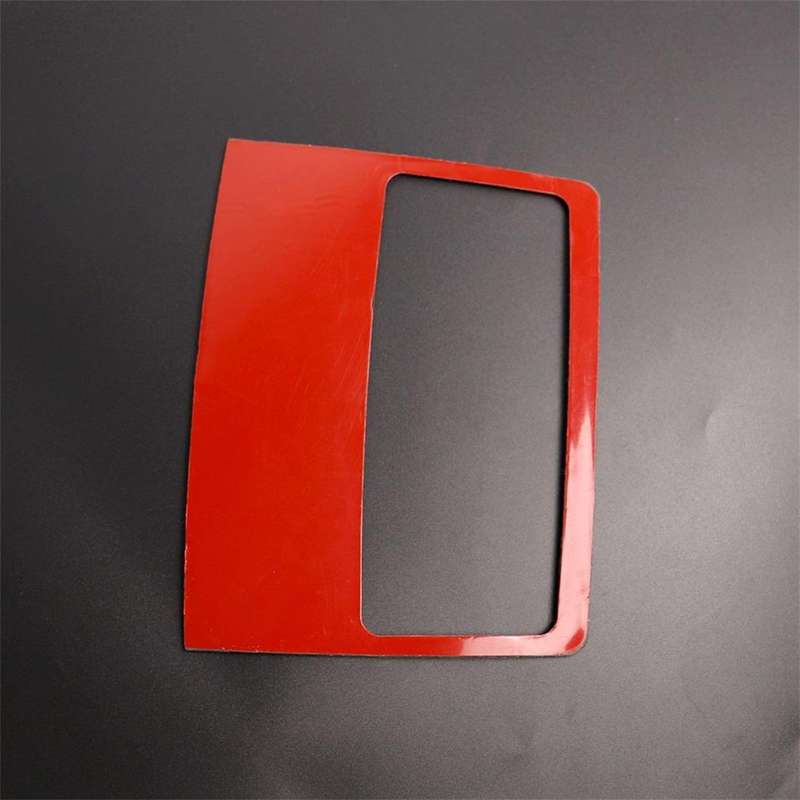 Carbon Fiber Car Rear Air Vent Combination Decorative Sticker with Hole for BMW E90 / E92 2005-2012