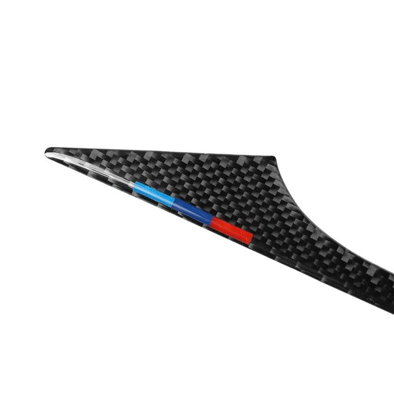 Three Color B Carbon Fiber Car Rearview Mirror Bumper Strip Decorative Sticker for BMW 5 Series E60