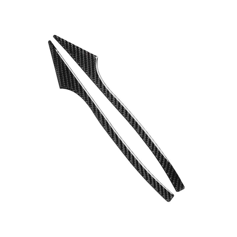 Three Color B Carbon Fiber Car Rearview Mirror Bumper Strip Decorative Sticker for BMW 5 Series E60