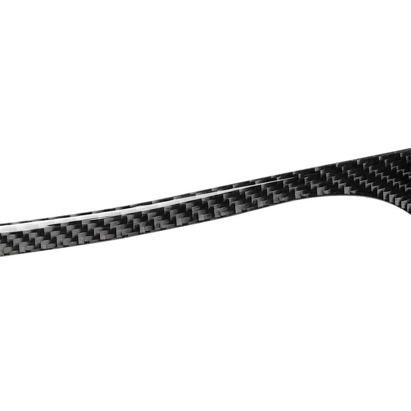 Three Color B Carbon Fiber Car Rearview Mirror Bumper Strip Decorative Sticker for BMW 5 Series E60