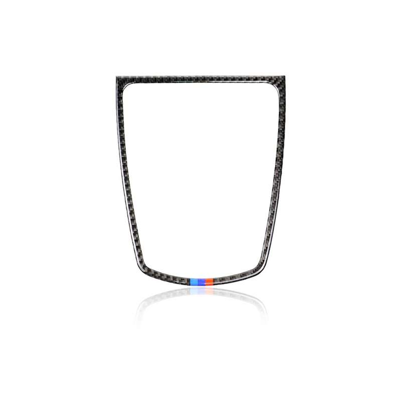 Three Color Carbon Fiber Car Instrument Big Horn Frame Decorative Sticker for BMW 5 Series F10 2011-