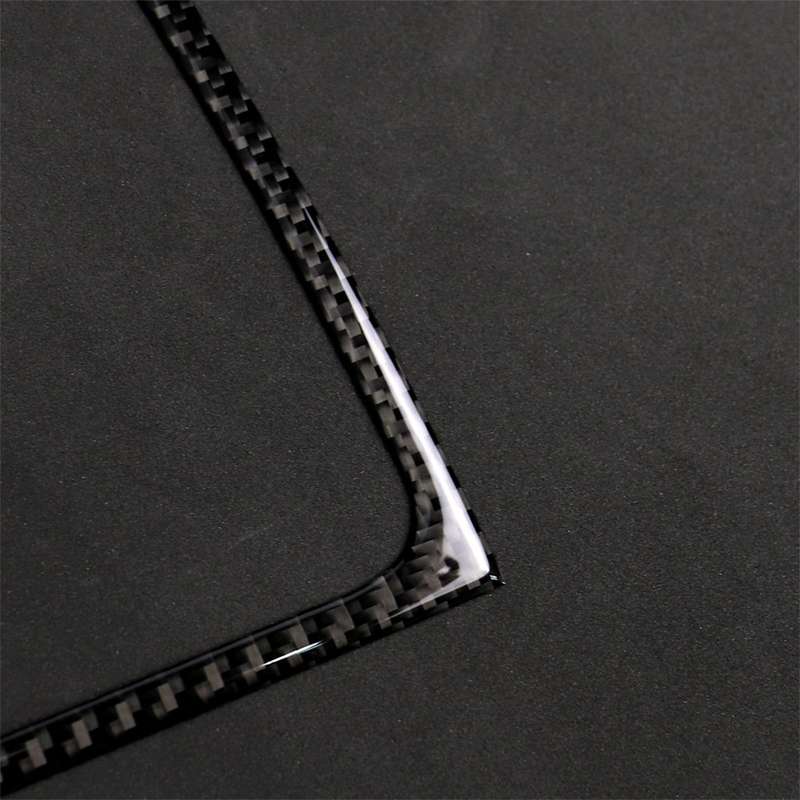 Three Color Carbon Fiber Car Instrument Big Horn Frame Decorative Sticker for BMW 5 Series F10 2011-