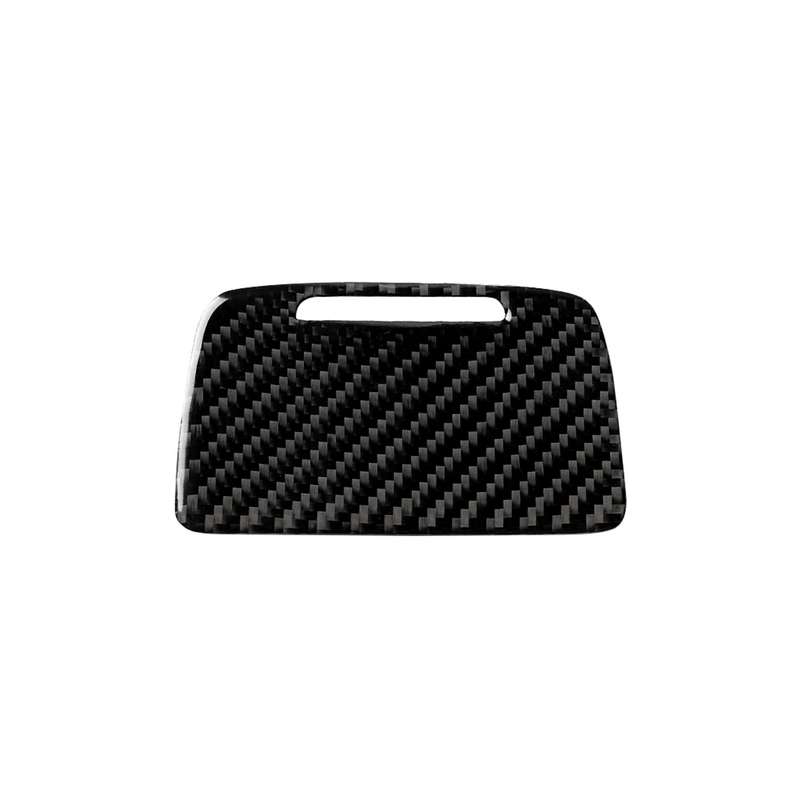 Three Color Carbon Fiber Car Ashtray Decorative Sticker for BMW 5 Series F10 2011-2017