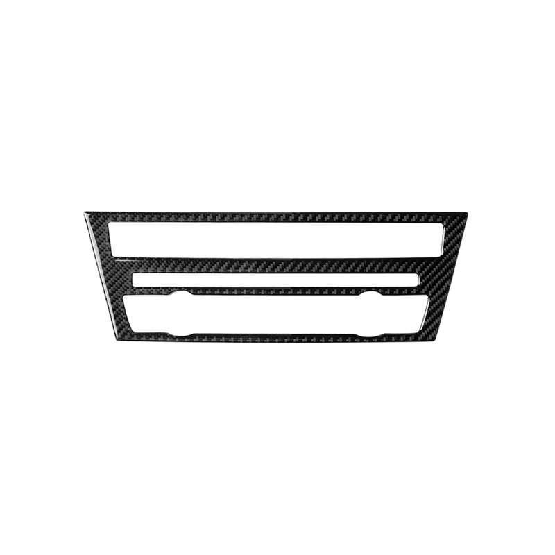 Three Color Carbon Fiber Car CD Panel Center Console Air Conditioning Panel Decorative Sticker for B