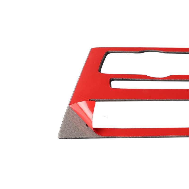 Three Color Carbon Fiber Car CD Panel Center Console Air Conditioning Panel Decorative Sticker for B