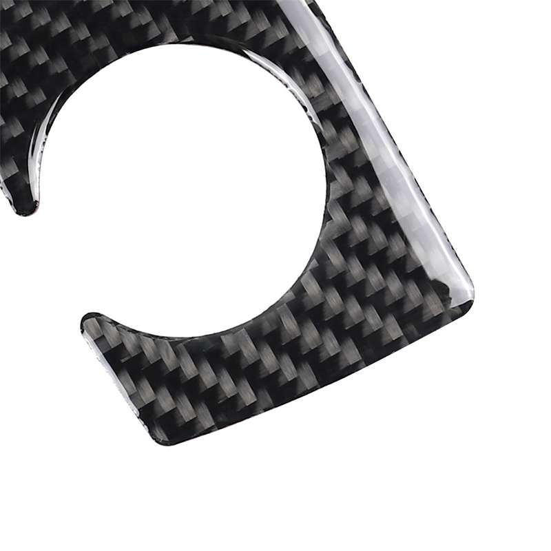 Three Color Carbon Fiber Car Handbrake Below Panel Decorative Sticker for BMW 5 Series F07 F10 F25 F