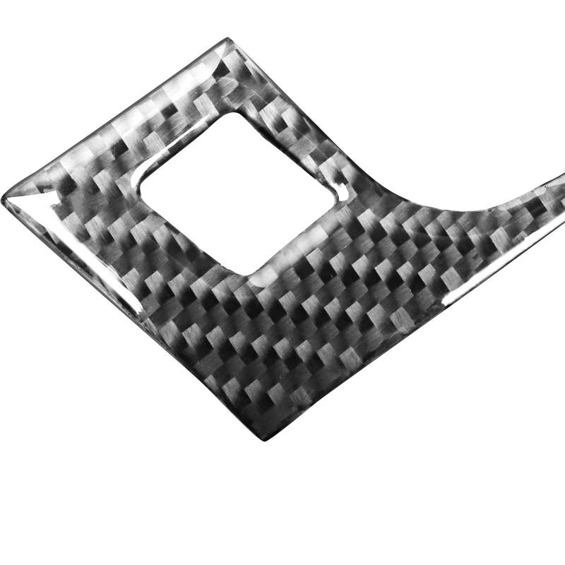 2 PCS Car Carbon Fiber Information Display Decorative Sticker for Mazda RX8 2004-2008, Left and Righ
