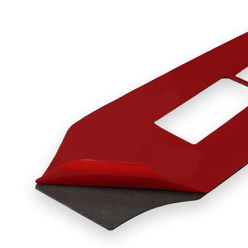 2 PCS Car Carbon Fiber Window Lift Panel Decorative Sticker for Nissan 370Z Z34 2009-, Right Drive L