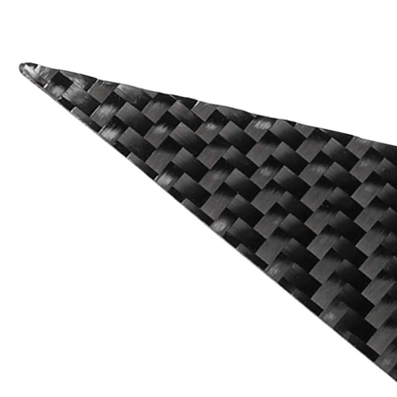 10 in 1 Car Carbon Fiber Center Pillar Decorative Sticker for Audi Q7 / SQ7 4M 2016-2019, Left and R