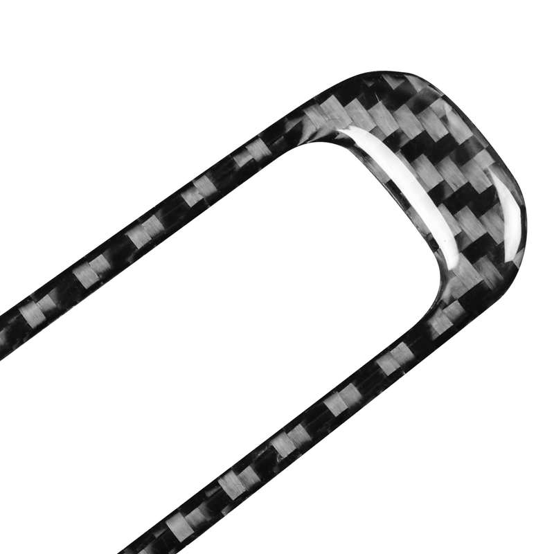 Car Carbon Skylight Handle Decorative Sticker for Honda Civic 8th Generation 2006-2011, Left and Rig