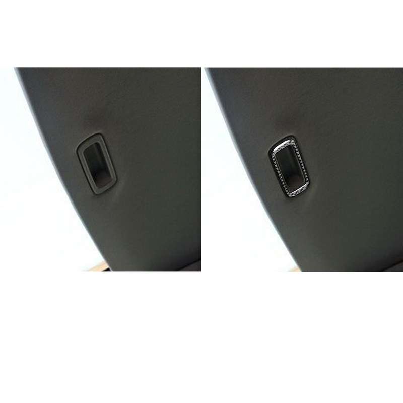 Car Carbon Skylight Handle Decorative Sticker for Honda Civic 8th Generation 2006-2011, Left and Rig