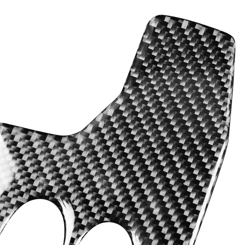4 in 1 Car Carbon Fiber Glass Lift Panel Decorative Sticker for Honda Civic 8th Generation 2006-2011