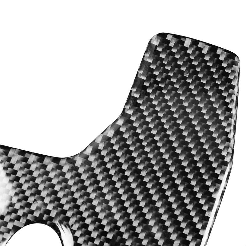 4 in 1 Car Carbon Fiber Glass Lift Panel Decorative Sticker for Honda Civic 8th Generation 2006-2011
