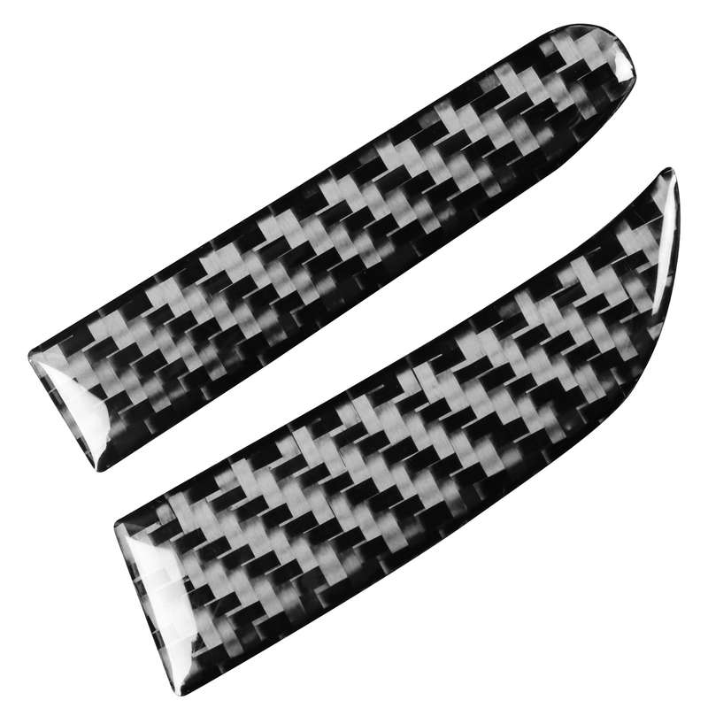 3 in 1 Car Carbon Fiber Front Passenger Seat Storage Box Decorative Sticker for Honda Civic 8th Gene