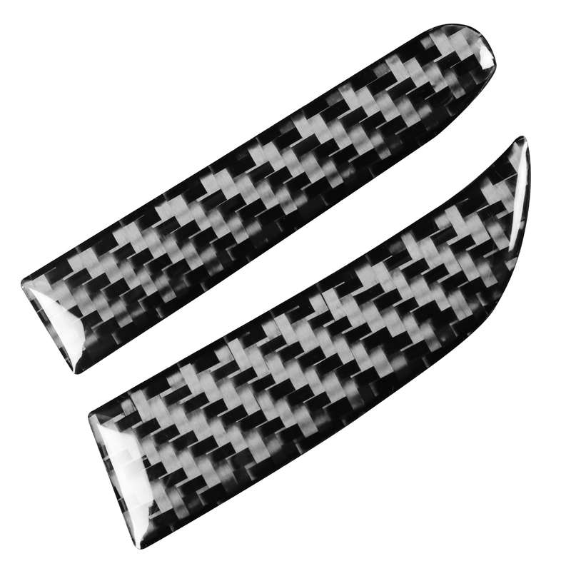 3 in 1 Car Carbon Fiber Front Passenger Seat Storage Box Decorative Sticker for Honda Civic 8th Gene