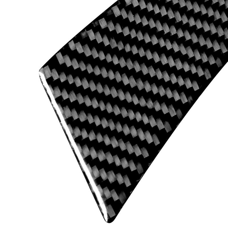 2 in 1 Car Carbon Fiber Front Passenger Seat Decorative Stripe for Honda Civic 8th Generation 2006-2