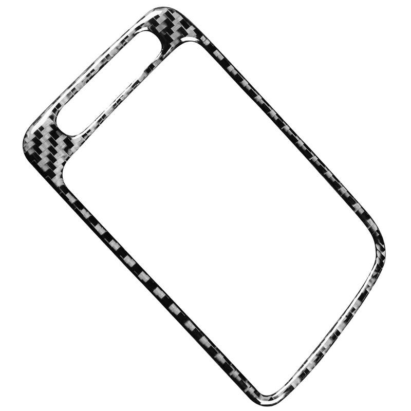 3 in 1 Car Carbon Fiber Front Passenger Seat Air Outlet Decorative Sticker for Honda Civic 8th Gener