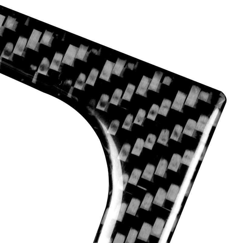7 in 1 Car Carbon Fiber Manual Gear + Water Cup Holder Decorative Sticker for Honda Civic 8th Genera