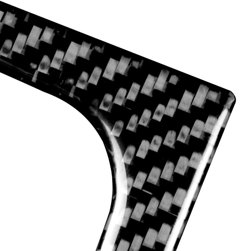 10 in 1 Car Carbon Fiber Automatic Gear + Water Cup Holder Decorative Sticker for Honda Civic 8th Ge