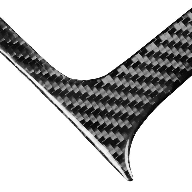 2 in 1 Car Carbon Fiber Storage Box Decorative Sticker for Honda Civic 8th Generation 2006-2011, Rig