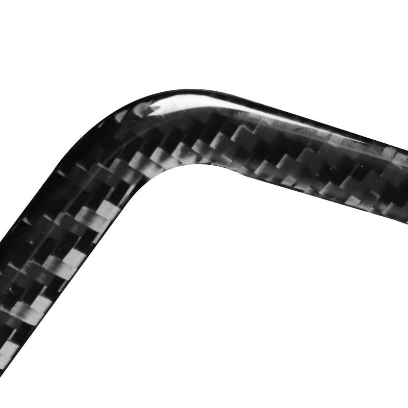 Car Carbon Fiber Small Storage Box Decorative Sticker for Honda Civic 8th Generation 2006-2011, Left