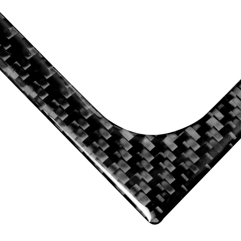 Car Carbon Fiber Big Storage Box Decorative Sticker for Honda Civic 8th Generation 2006-2011, Left D