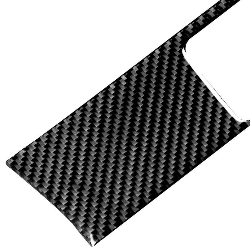 2 in 1 Car Carbon Fiber Headlight Switch Panel Decorative Sticker for Honda Civic 8th Generation 200