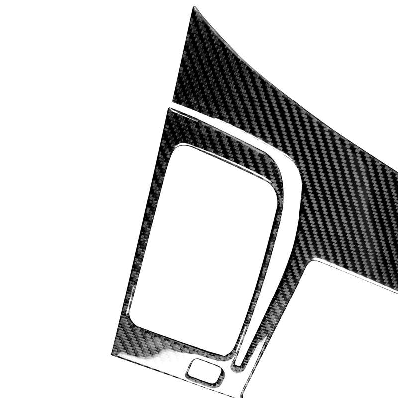 Car Carbon Fiber Navigation Panel Decorative Sticker for Honda Civic 8th Generation 2006-2011, Right