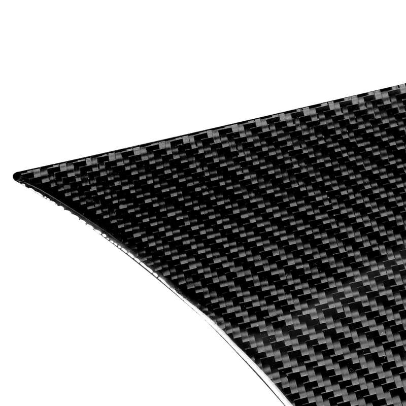 Car Carbon Fiber Driver Seat Left Side Air Outlet Panel Decorative Sticker for Honda Civic 8th Gener