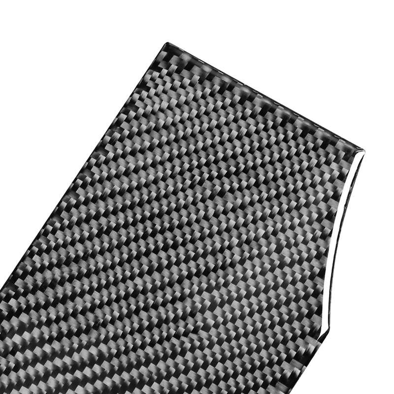 3 in 1 Car Carbon Fiber Gear Console Decorative Sticker for Jeep Wrangler JK 2007-2010, Left Drive