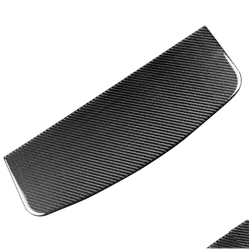 2 in 1 Car Carbon Fiber Front Passenger Seat Handrail Decorative Sticker for Jeep Wrangler JK 2007-2
