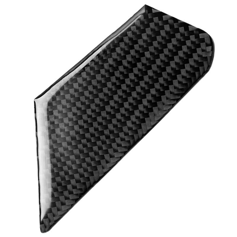 4 in 1 Car Carbon Fiber Inner Door Bowl Decorative Sticker for Alfa Romeo Giulia 2017-2019, Left and