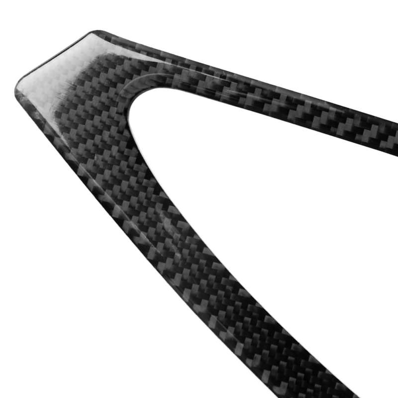 4 in 1 Car Carbon Fiber Door Decorative Sticker for Alfa Romeo Giulia 2017-2019, Left and Right Driv